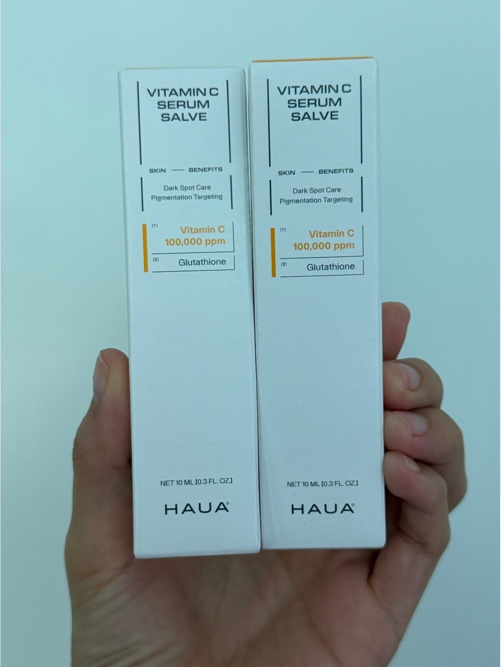 HAUA Vitamin C Serum Salve .3 fl oz set of 2